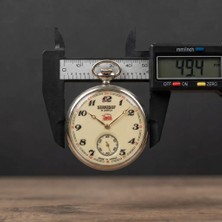 Serkisof 18 Jewels Demiryolu Köstekli Cep Saati 49,4 mm