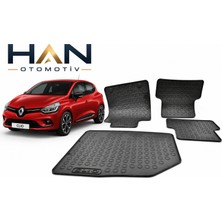 Motovex Mais Clio 4 Orjinal Kauçuk Paspas Takımı 1200200191-8900100333