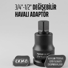 ALWAYSSPEED - Rico - 3/4-1/2 Havalı Dönüştürücü Adaptör Lokma Düşürücü – Havalı Kullanıma Uygun