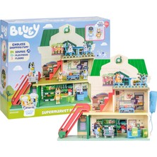 Bluey Yürüyen Merdivenli Süpermarket Oyun Seti