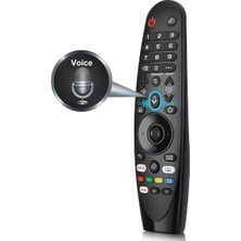 Lg Orjinal Sihirli Kumanda Ses Komutlu ve Air Mouseli MR20, MR19, MR18 Uyumlu