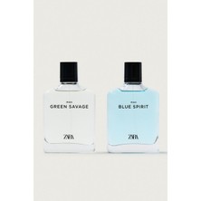 Zara GREEN SAVAGE + BLUE SPIRIT EDT 2X100 ML (3,4 FL. OZ) (indirimsehri)
