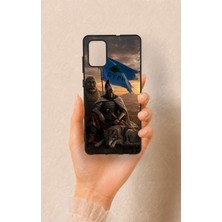 Vip Case SAMSUNG-A71 Uyumlu Kıpçak Askeri Desenli Silikon Kılıf