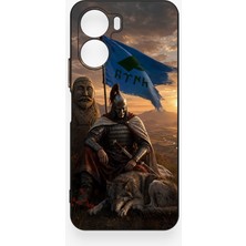 Vip Case Vivo Y16 Uyumlu Kıpçak Askeri Desenli Silikon Kılıf