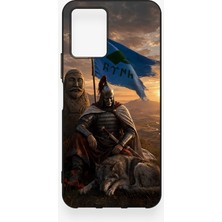 Vip Case Vivo Y21S Uyumlu Kıpçak Askeri Desenli Silikon Kılıf
