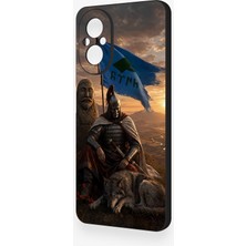 Vip Case Realme 12 Lite Uyumlu Kıpçak Askeri Desenli Silikon Kılıf