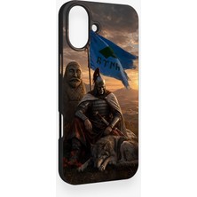 Vip Case iPhone 16 Plus Uyumlu Kıpçak Askeri Desenli Silikon Kılıf