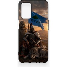 Vip Case Oppo A55 Uyumlu Kıpçak Askeri Desenli Silikon Kılıf
