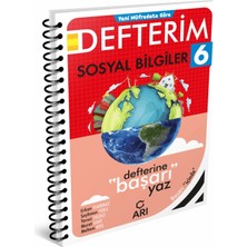Arı Yayıncılık 6. Sınıf Sosyal Bilgiler Defterim