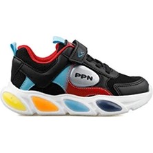Pepino 1901 Sneaker Siyah/kırmızı (26-30)