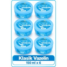 Cire Aseptine Vazelin Klasik 150 ml 6 Adet