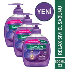 Palmolive Aroma Sensatıons Relax Lavanta Özlü 500ML (3 Adet)