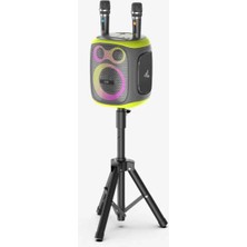 LinkTech M421 Premium Çift Mikrofonlu 120W Ekstra Bas Bluetooth Hoparlör