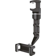 LinkTech H765 Dikiz Aynası Araç Içi Telefon Tutucu Siyah