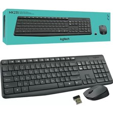 TeknoKapsül Logitech MK235 Kablosuz Q Klavye Mouse Seti