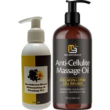 TeknoKapsül Anti-Cellulite Massage Oil 240 ml Masaj Yağı + Buckthorn Fatburner Masaj Kremi 150 ml
