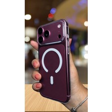 Alan Tech iPhone 17-18 Pro Max Magsafe Kılıf Wireless Kablosuz Şarj Destekli Kamera Korumalı Şeffaf Darbe Emici