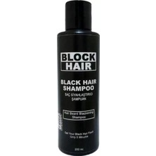 TeknoKapsül Block Hair Saç Koyulaştırıcı Siyahlaştırıcı Bakım Şampuanı 200ML