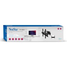 Nextstar YE-6603 Hareketli 6 Kollu Kilitli Televizyon Askı Aparatı 32 inç ile 55 inç Ekran Boyutu İçin Sabit Montaj