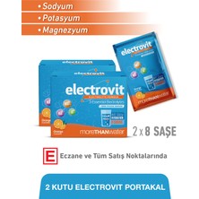 Dailyshot Electrovit Portakal Sodyum, Potasyum, Magnezyum Içeren Elektrolit Tozu –2 x 8 Saşe