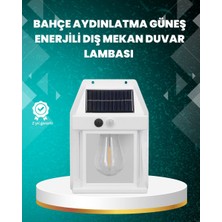 Çok Modlu Güneş Enerjili Bahçe ve Balkon Lambası
