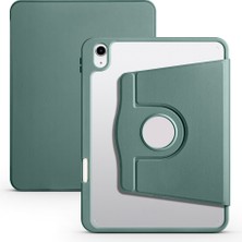 iPad 11.nesil 2025 Kılıf Kalem Bölmeli Logo Gösteren Uyku Modlu Dönebilen Standlı Tam Uyumlu Hesaplı Dünya