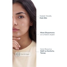 Microneedle Teknolojili Akne Patch, Akne Karşıtı Yama, Mikroiğneli Bant, 9 Adet