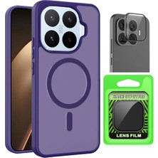 Vendas Xiaomi Mi 17T Pro Uyumlu Mat Arka Yüzey Kamera Çıkıntılı Jota M-safe Joko Kapak + Kamera Lens Koruyucu