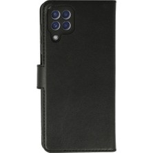 Elivora Samsung Galaxy A22 Kılıf Trend S Plus Kapaklı Kılıf - Siyah