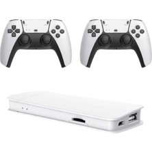 Mey İthalat Mey Ithalat® 2.4 Ghz Oyun Konsolu Çift Konsol 4K Ultra Hd Game Stick
