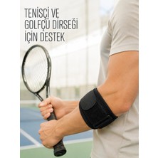 Mey İthalat Mey Ithalat® Ayarlanabilir Epikondilit Bandı Tenis Golf ve Sporcu Dirsek Desteği