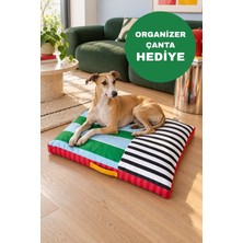 Studio RUE Kedi ve Köpek Yatağı – Modern Tasarımlı, Çıkarılabilir Kılıf (Organizer Çanta Hediye)