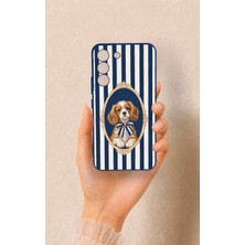 Vip Case Samsung S22 Uyumlu Sevimli Köpek Desenli Silikon Kılıf