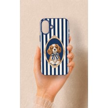 Vip Case iPhone 16 Plus Uyumlu Sevimli Köpek Desenli Silikon Kılıf