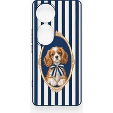 Vip Case Vivo V40 Uyumlu Sevimli Köpek Desenli Silikon Kılıf