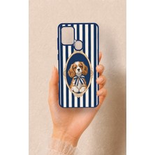 Vip Case Samsung A21S Uyumlu Sevimli Köpek Desenli Silikon Kılıf
