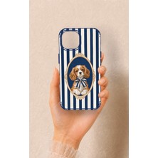 Vip Case iPhone 15 Uyumlu Sevimli Köpek Desenli Silikon Kılıf
