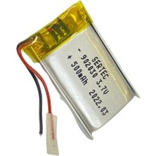 Pileli Store 902030 3.7V 500 Mah Li-Polymer Pil (DEVRELI/1.5A)
