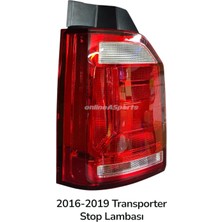 Asparts - Vw Transporter T6 Sol-Sürücü Arka Stop Lambası (7E0945095R 7E0945095AD)