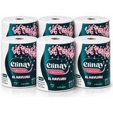 Elinay Ultra Soft XL El Havlusu %100 Selüloz 500 g x 6 Adet