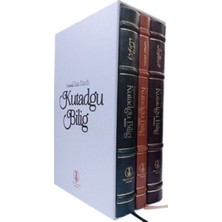 Türk Dil Kurumu Yayınları Kutadgu Bilig 3 Kitap Takım Kutulu - Yusuf Has Hacib Normal Boy Türkçe Eser