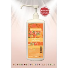 Mouvement Gliserin Katkılı Tatlı Şeftali Kolonyası 80° Uzun Pompalı Ambalaj – 1 Litre