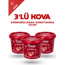Fruwy Freeze Dried Çilek Kova 3'lü Paket