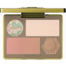 Girlcult Multi-Purpose Çok Amaçlı Makyaj Paleti No:3 Göz Dudak Allık