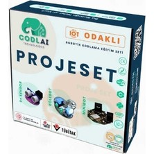 Codlai Projeset Iot Tabanlı Robotik Kodlama Seti (Minibot + Rolebot + 9 Sensör)