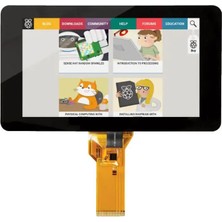 Raspberry Pi 7 Inç Dokunmatik Ekran - 800X480 (Orijinal)