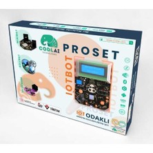 Codlai Proset Iot Tabanlı Robotik Kodlama Seti (Minibot + Rolebot + Iotbot + 19 Sensör)
