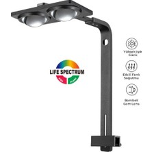 Coco 20W Rgb Mod Ayarlı LED Akvaryum Aydınlatma 200X80 mm