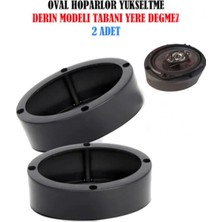 Oto Oval Hoparlör Yükseltme Kasnak Kabini Derin Model Takımı (2 Adet)