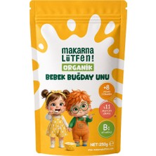 Makarna Lütfen Organik Bebek Buğday Unu (250 Gram)